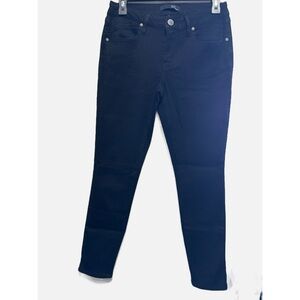 1822 denim-  light weight contour ankle skinny black size 4